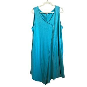 Habitat‎ Clothes to Live In Blue Midi Dress Size Large